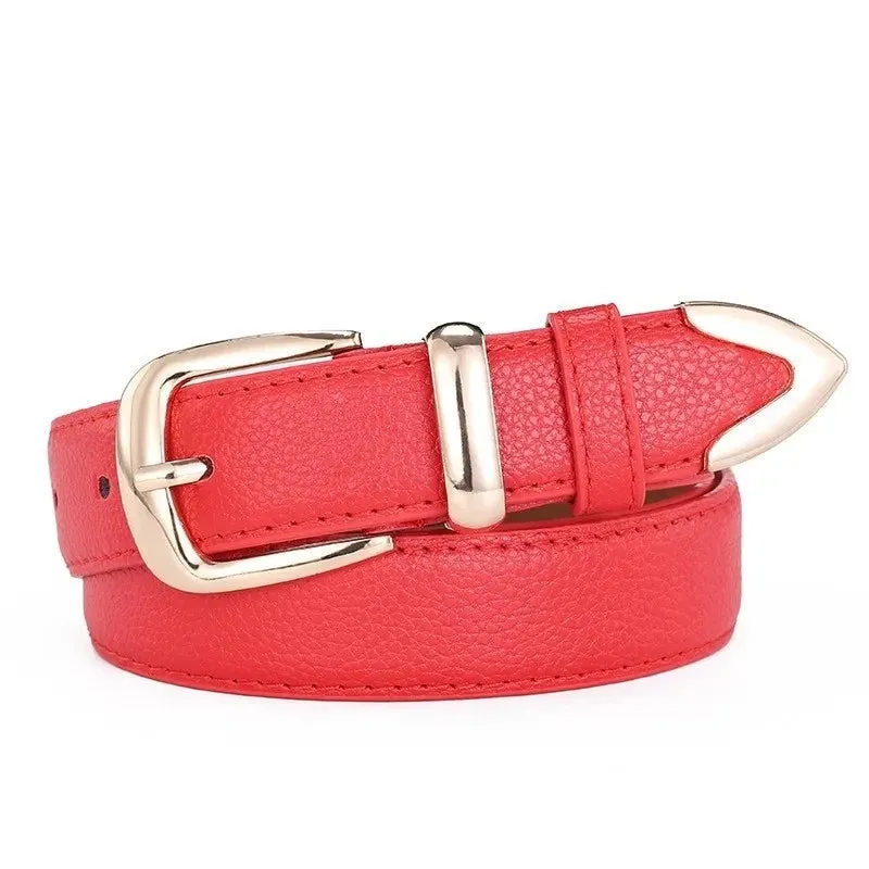1pcs Women's Belt Simple Fashionable Needle Buckle Belt Casual Versatile Korean PU Leather Belt With Pants Jeans Belt Lady Belts