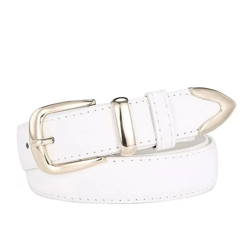 1pcs Women's Belt Simple Fashionable Needle Buckle Belt Casual Versatile Korean PU Leather Belt With Pants Jeans Belt Lady Belts