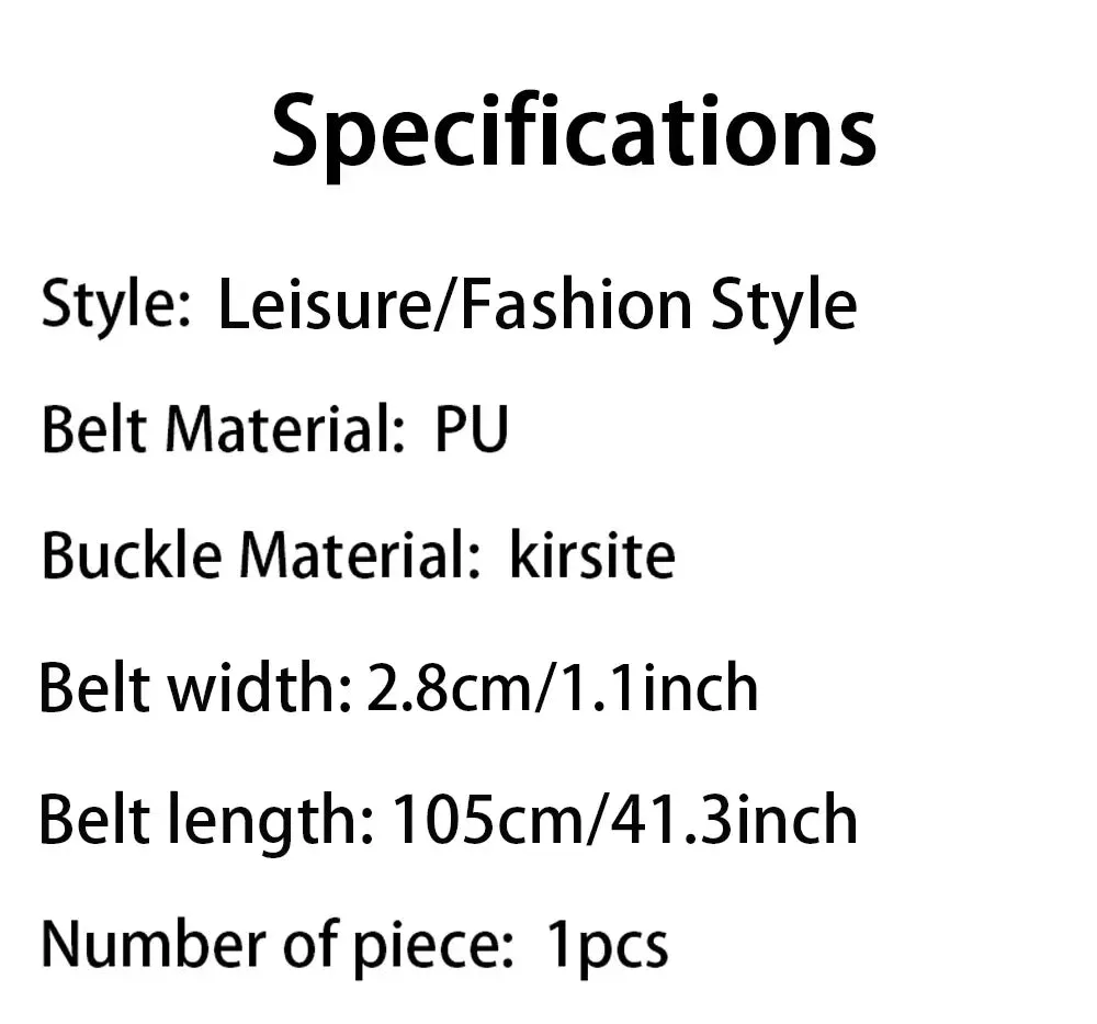 1pcs Women's Belt Simple Fashionable Needle Buckle Belt Casual Versatile Korean PU Leather Belt With Pants Jeans Belt Lady Belts
