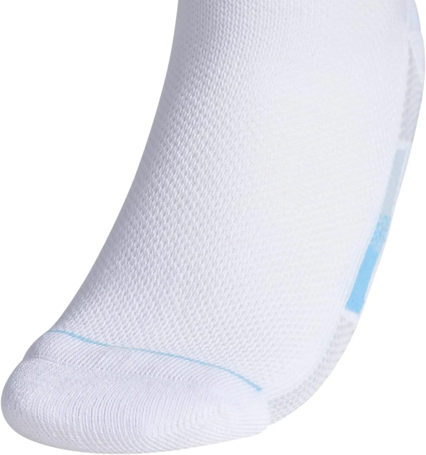 adidas Women's Superlite Stripe 3.0 Low Cut Socks (3-Pair) Athletic Fit with Arch Compression