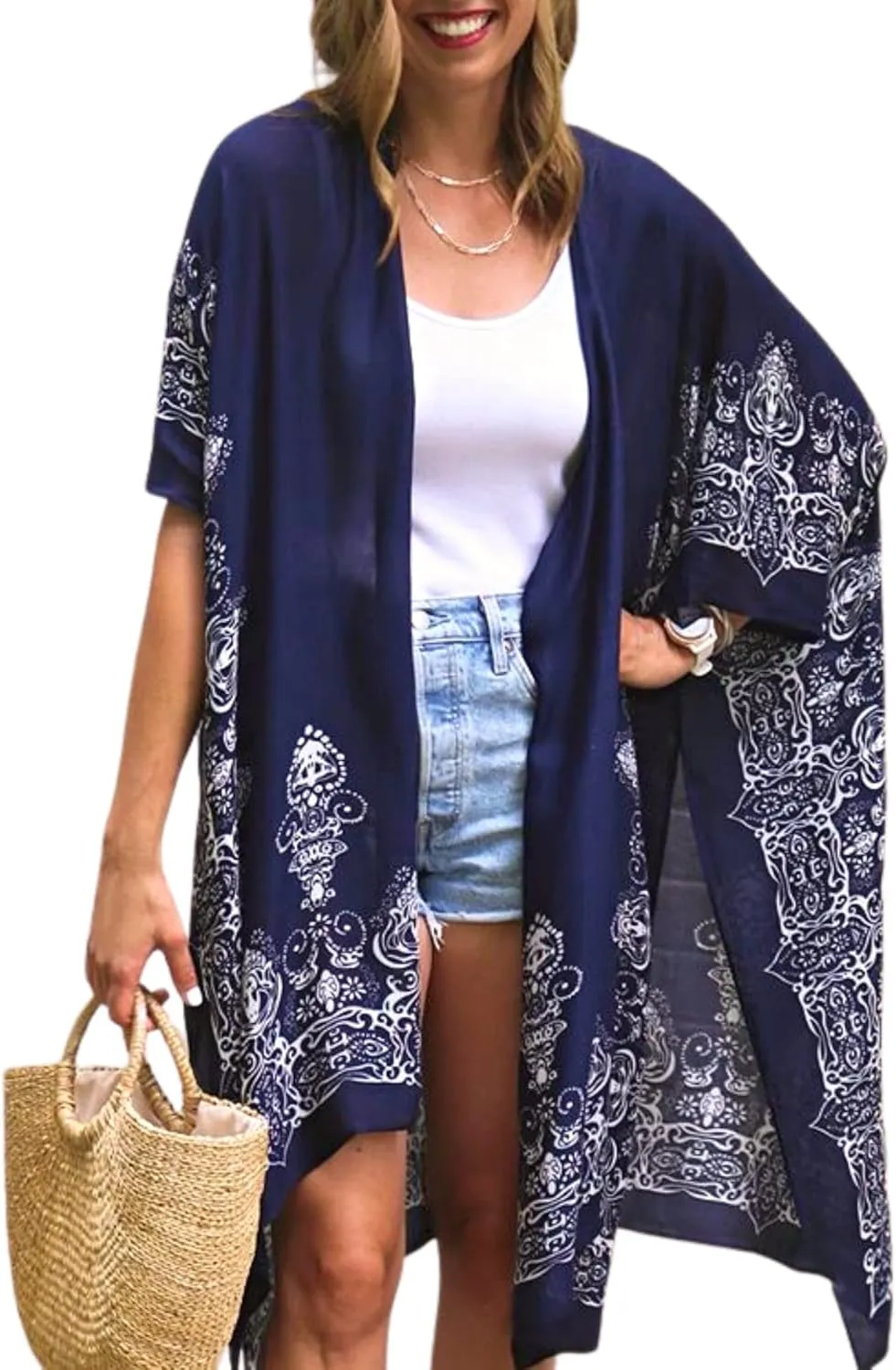 Breezy Lane Kimonos for Women Swimsuit Coverups Beach Cover Up Swimwear Cardigan Summer