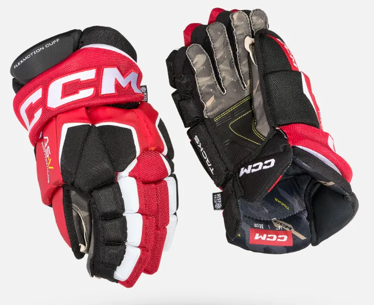 CCM Tacks AS-V Pro Hockey Gloves Senior
