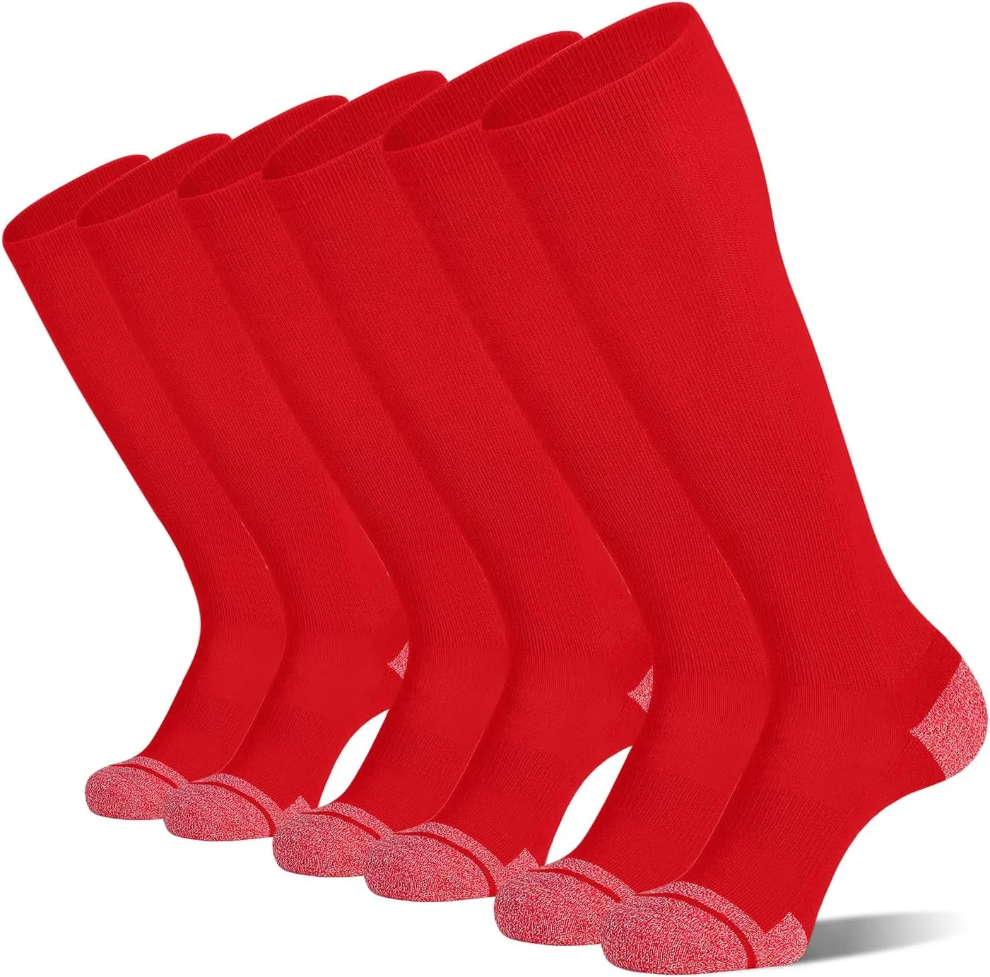 CS CELERSPORT 2/3 Pack Baseball Softball Soccer Socks Knee High Over the Calf Sports Tube Socks