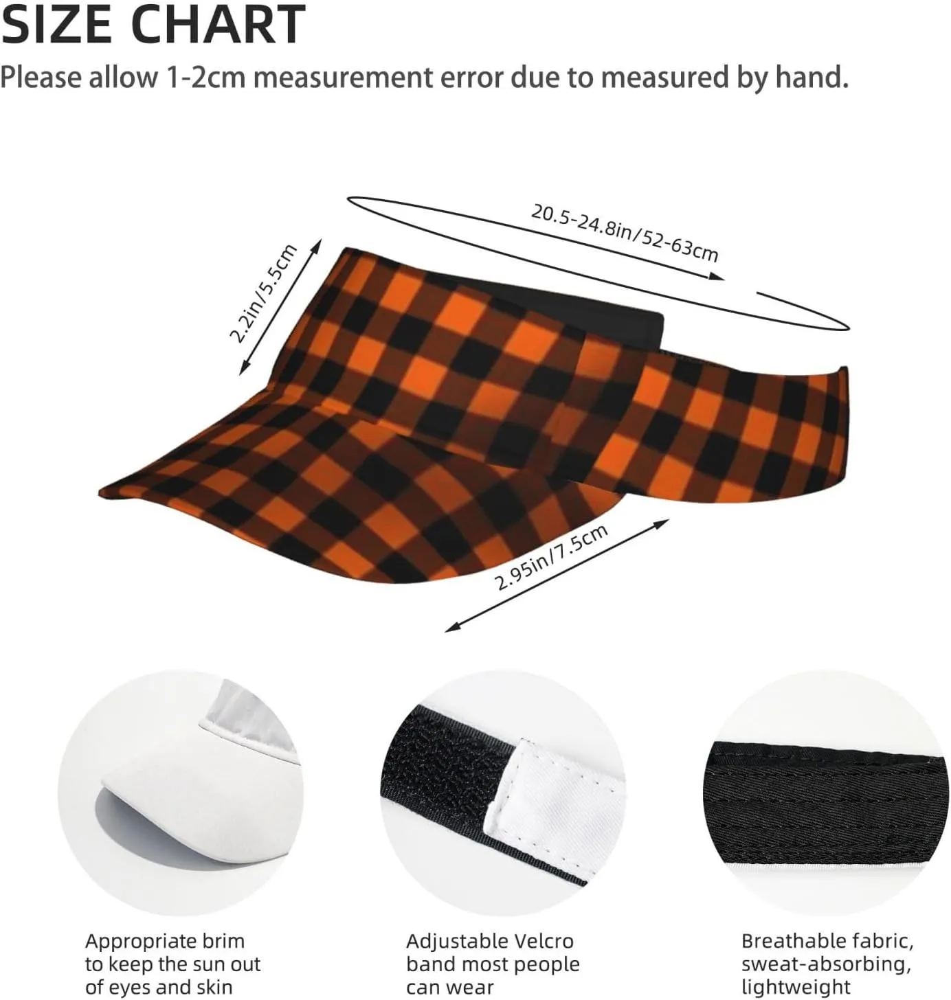 Cute Halloween Hats Cute Pumpkin Sport Sun Visor Hats Adjustable Empty Top Baseball Cap Sun Hat for Women Men