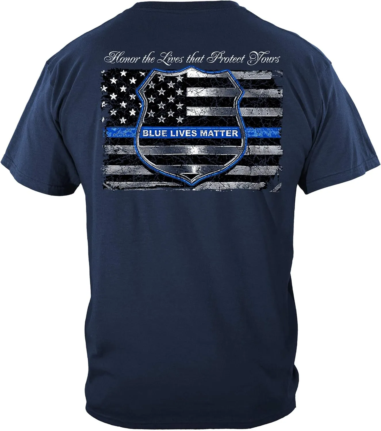 Erazor Bits Law Enforcement T-Shirts, Police Themed Cotton Shirts