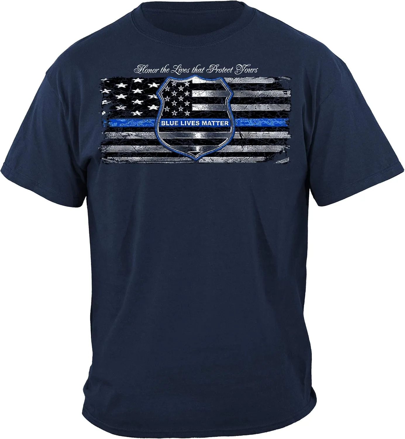Erazor Bits Law Enforcement T-Shirts, Police Themed Cotton Shirts