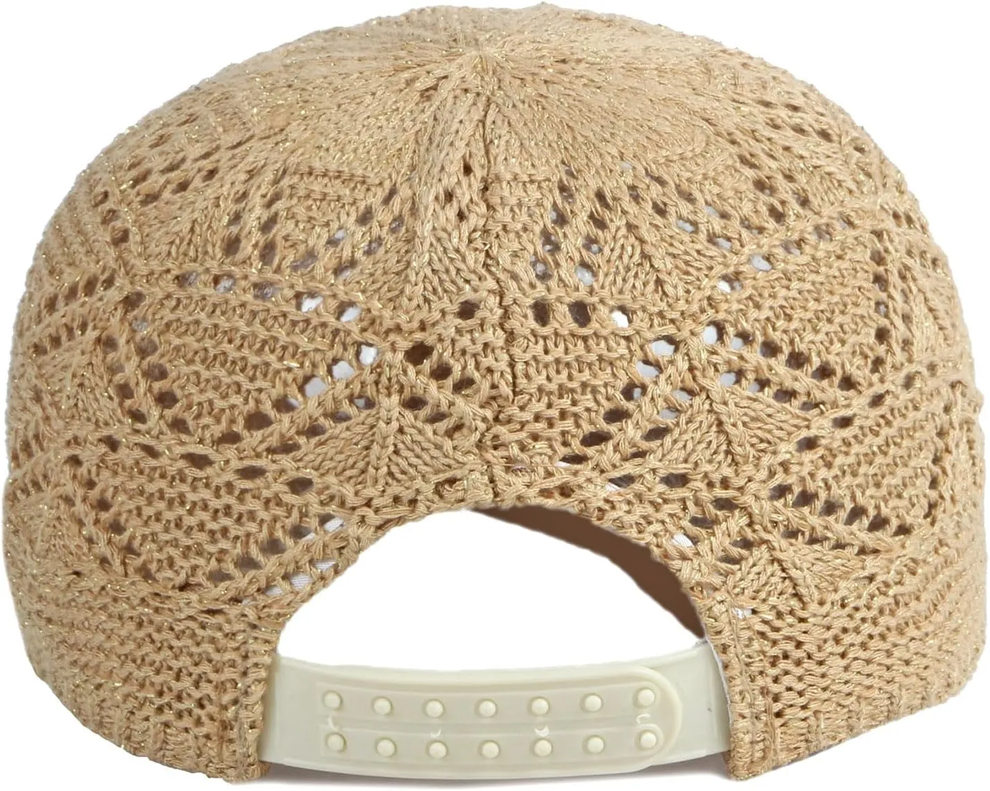 FASHIXD Knit Mesh Baseball Cap for Women Summer Yarn Trucker Hats Breathable Outdoor Hat