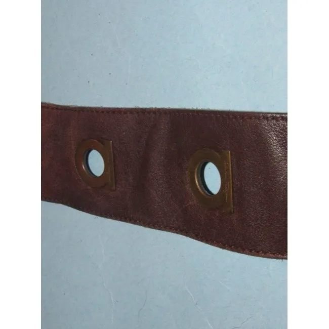Ferragamo Brown Leather Belt