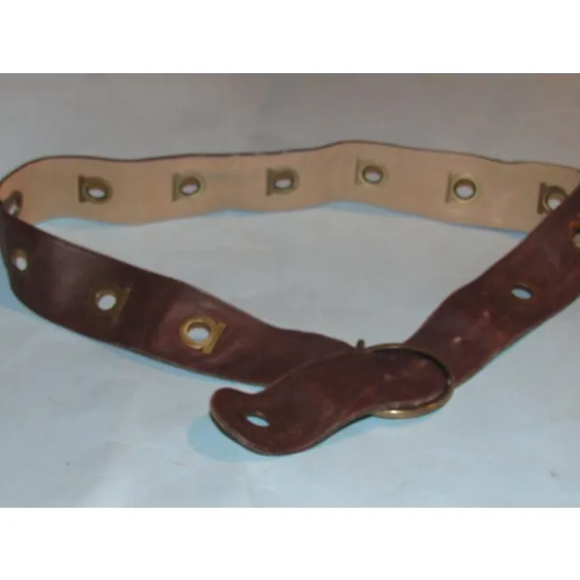 Ferragamo Brown Leather Belt