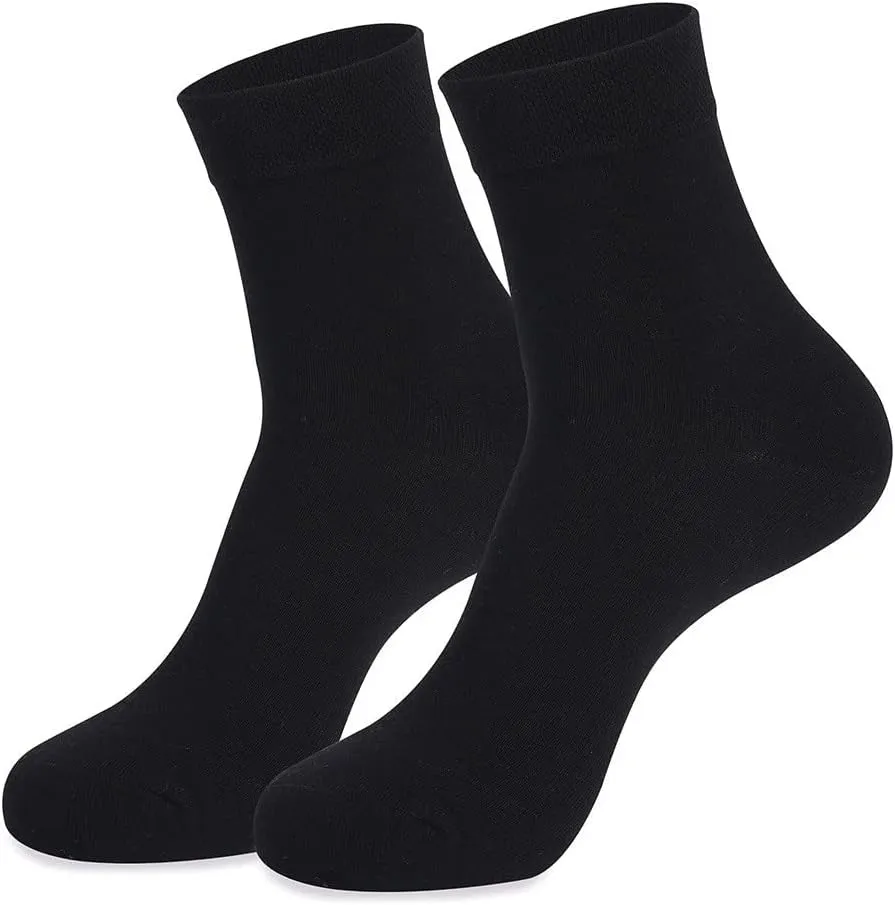 FIySoukey 6 Pairs Unisex Athletic Ankle Quarter Socks Sports Running Casual Outdoor Crew Socks for Men's & Women's