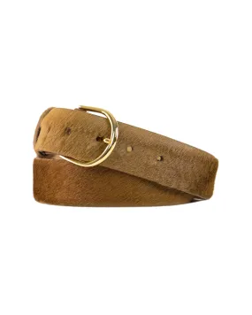 Haircalf Belt - Tan
