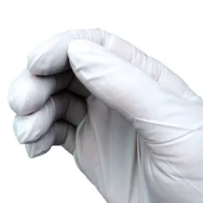 High-Tech Conversions GLH-CRN-12-SM CLASS 100, 12“ NITRILE TEXTURED GLOVE SMALL, POLY BAGGED, 100 GLOVES/PACK