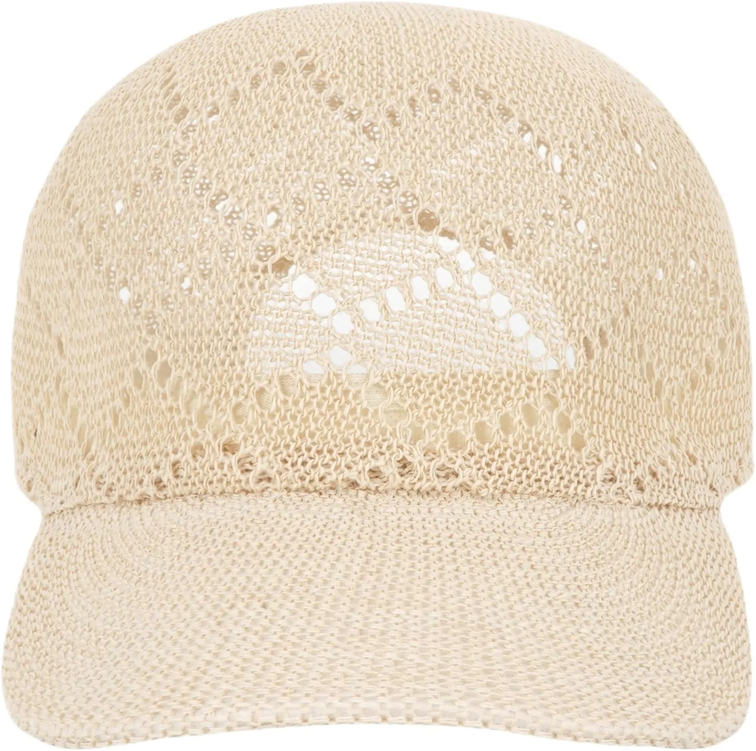LABANCA Women Knitting Mesh Baseball Caps Summer Hollow Yarn Trucker Hats Crochet Breathable Outdoor Baseball Hats