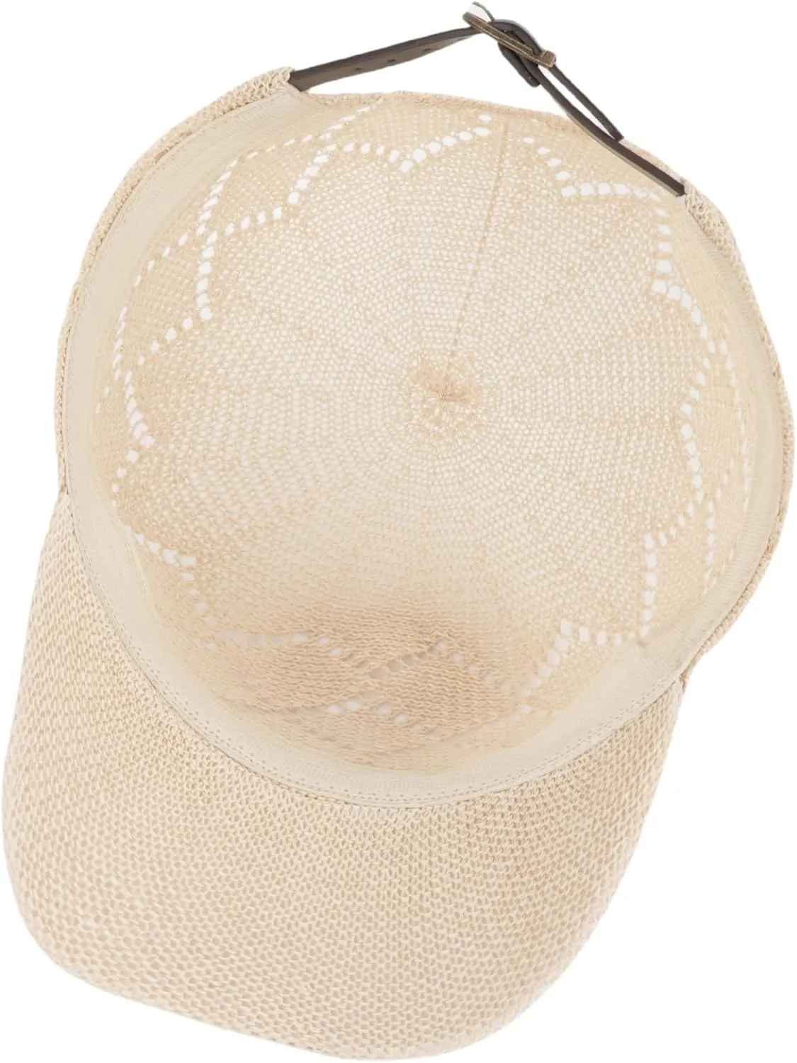 LABANCA Women Knitting Mesh Baseball Caps Summer Hollow Yarn Trucker Hats Crochet Breathable Outdoor Baseball Hats