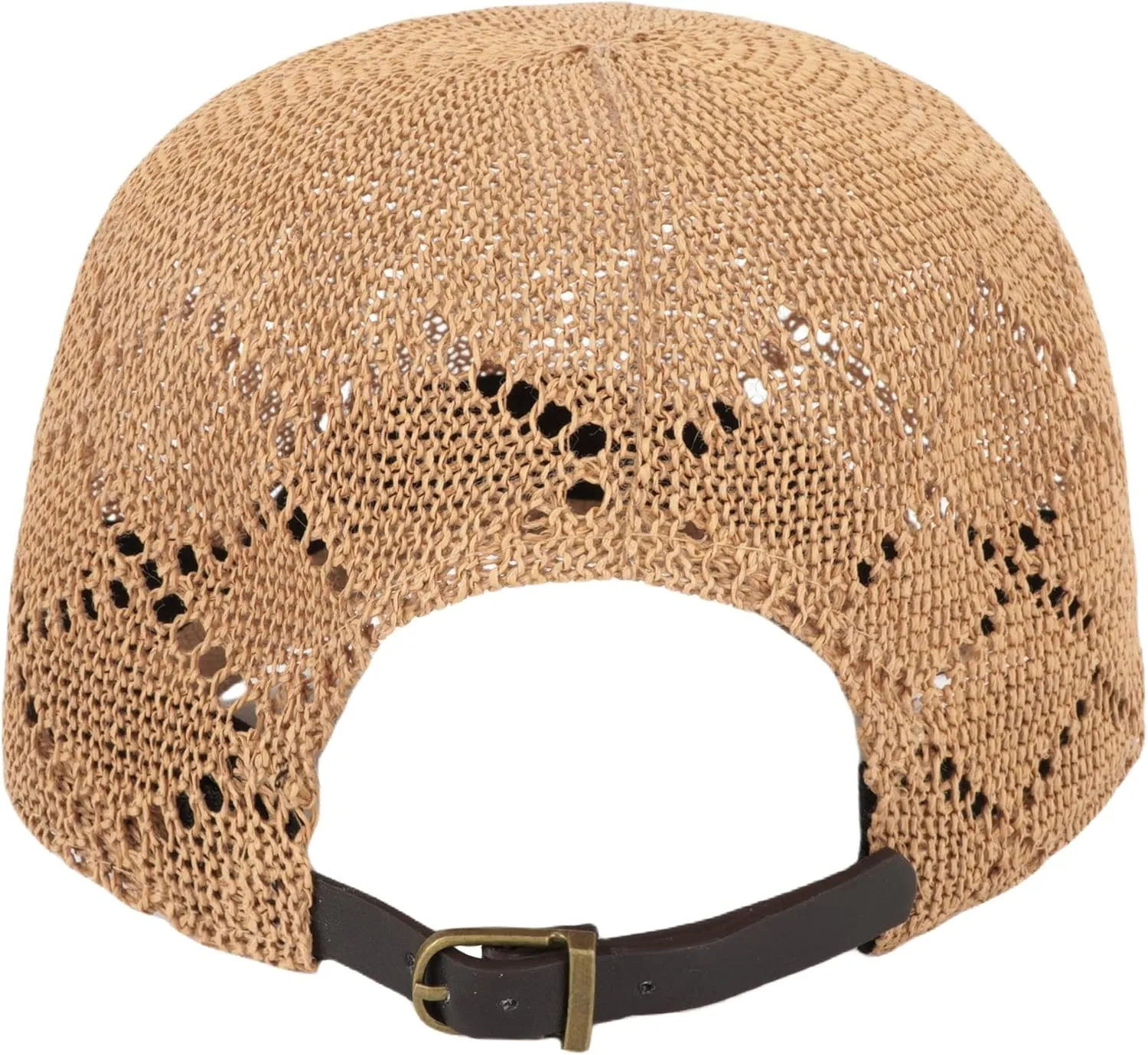 LABANCA Women Knitting Mesh Baseball Caps Summer Hollow Yarn Trucker Hats Crochet Breathable Outdoor Baseball Hats