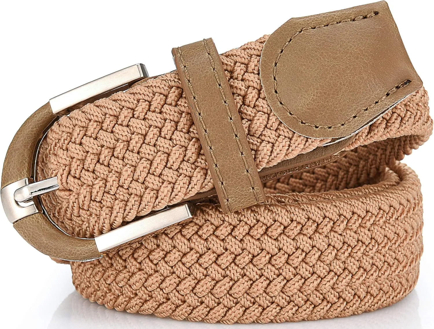 Marino Stretch Belts for Men - Golf Woven Stretch Belt - Gift Box