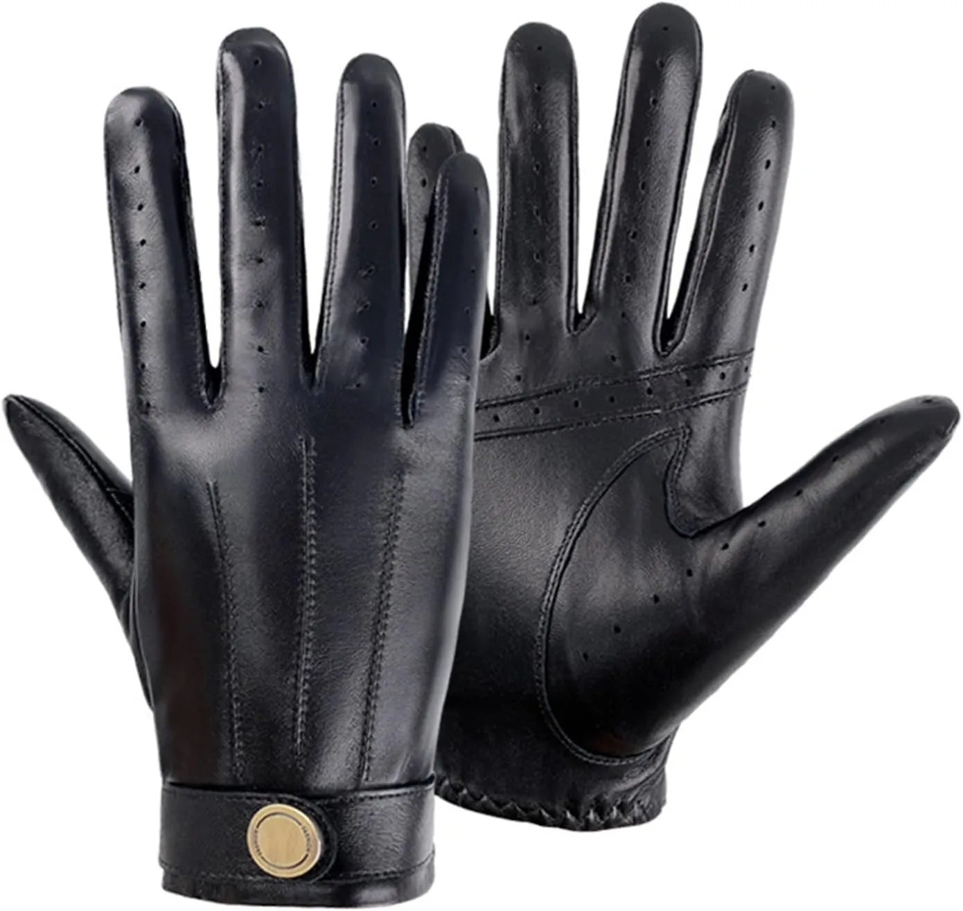 Men's Gloves Men's Thin Section Driving Riding Motorbike Biker Gloves Winter Warm Gloves