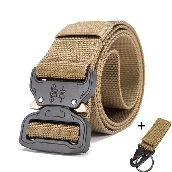New Nylon Belt Men Army Tactical Belt Molle Military SWAT Combat Belts Knock Off Emergency Survival Waist Tactical Gear Dropship