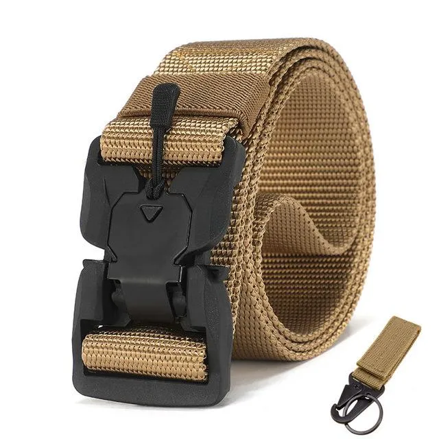 New Nylon Belt Men Army Tactical Belt Molle Military SWAT Combat Belts Knock Off Emergency Survival Waist Tactical Gear Dropship