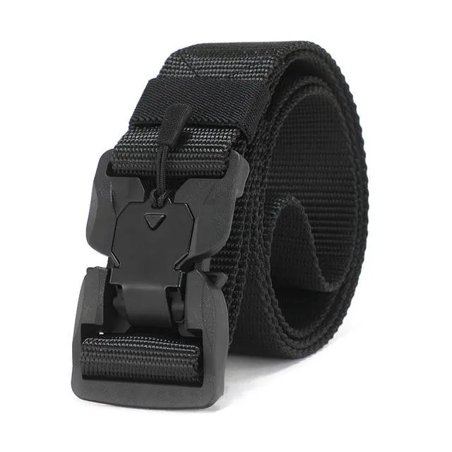 New Nylon Belt Men Army Tactical Belt Molle Military SWAT Combat Belts Knock Off Emergency Survival Waist Tactical Gear Dropship