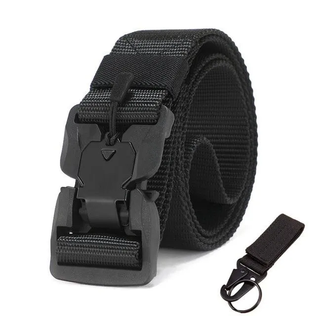 New Nylon Belt Men Army Tactical Belt Molle Military SWAT Combat Belts Knock Off Emergency Survival Waist Tactical Gear Dropship