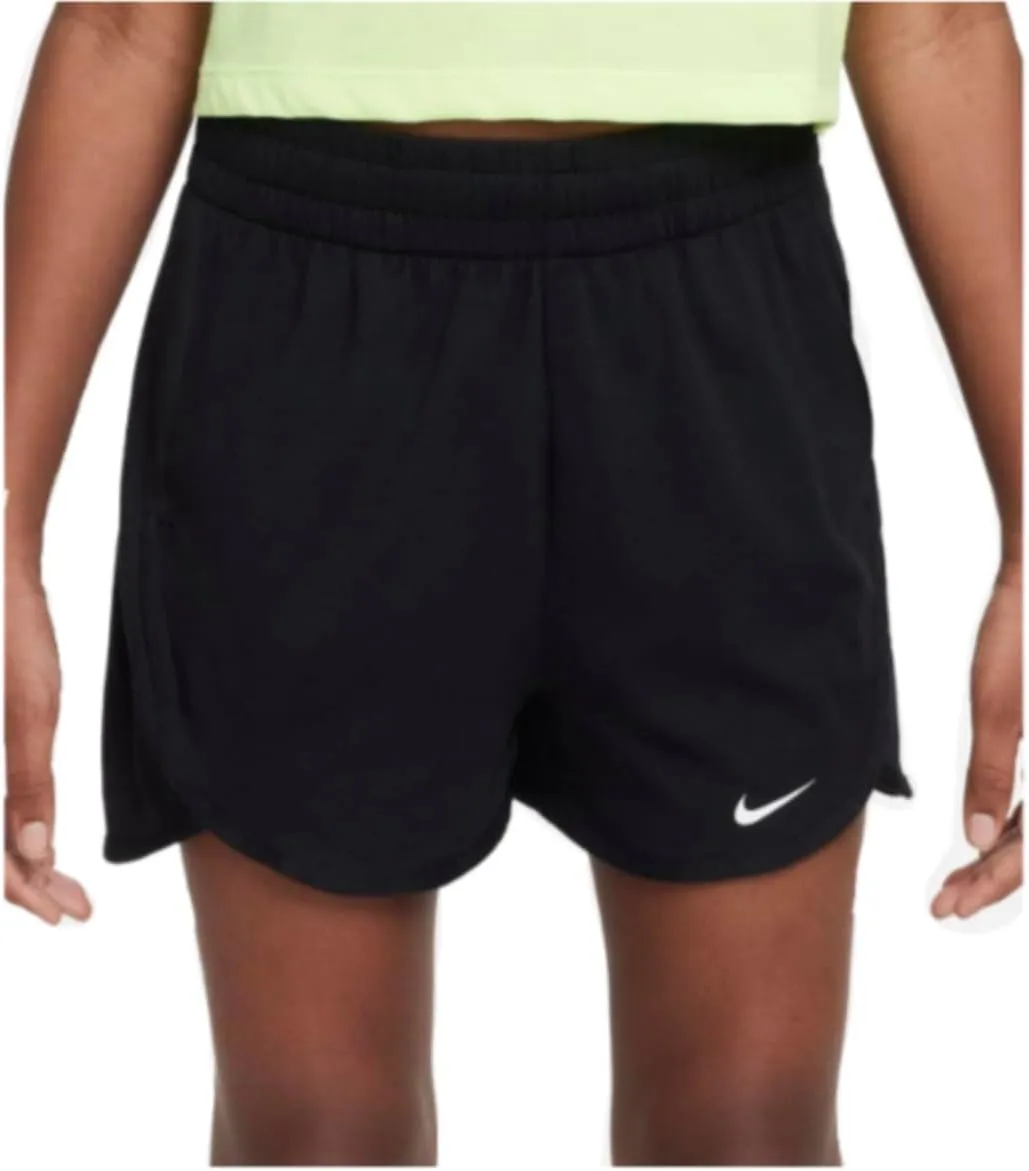 Nike Girls Dri-FIT Breezy High-Waisted Dual Layer Training Shorts