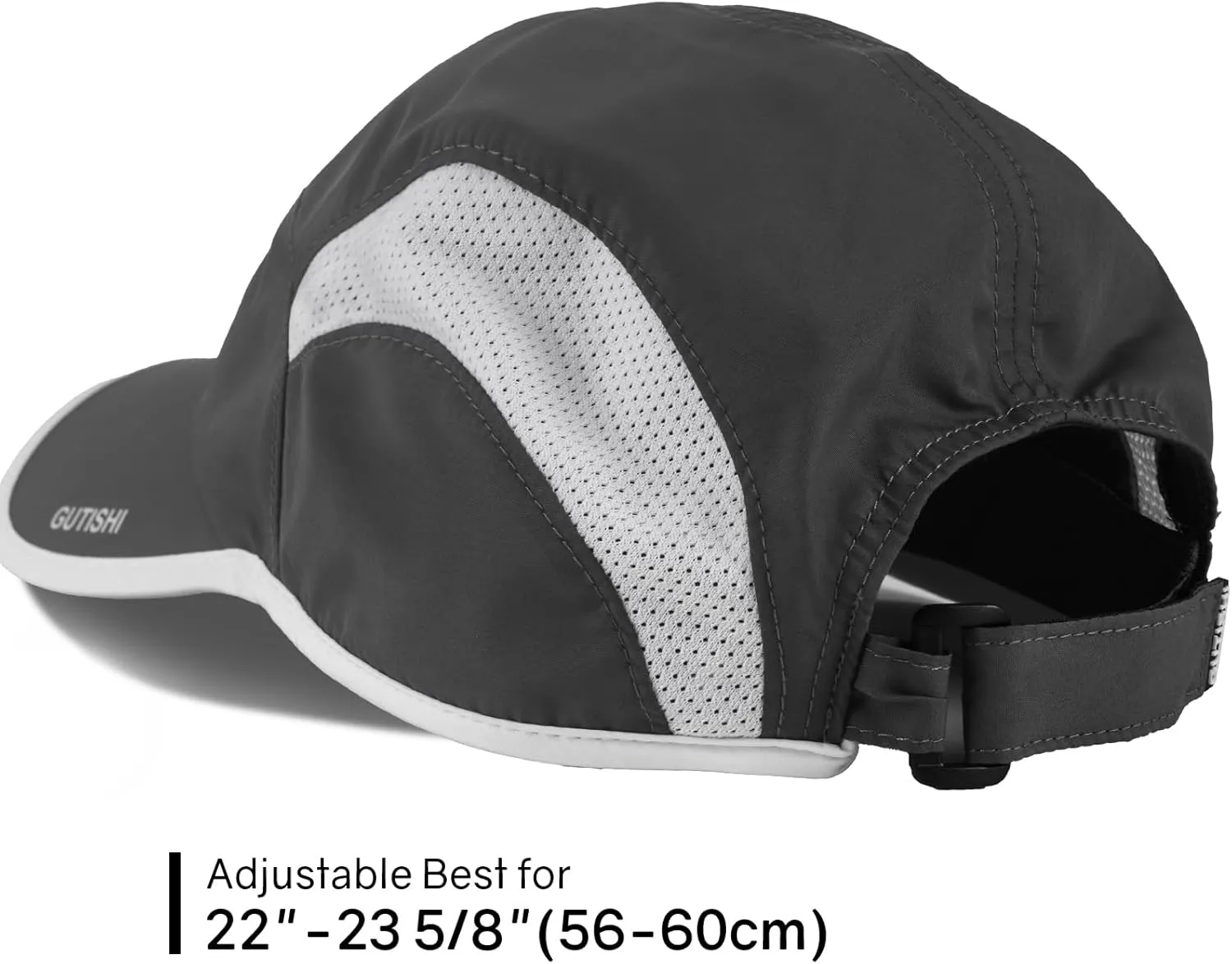 Quick Dry Running Hat Adjustable Cooling Baseball Hat Breathable Sport Cap Reflective UPF 50  Run Hats for Womens Men