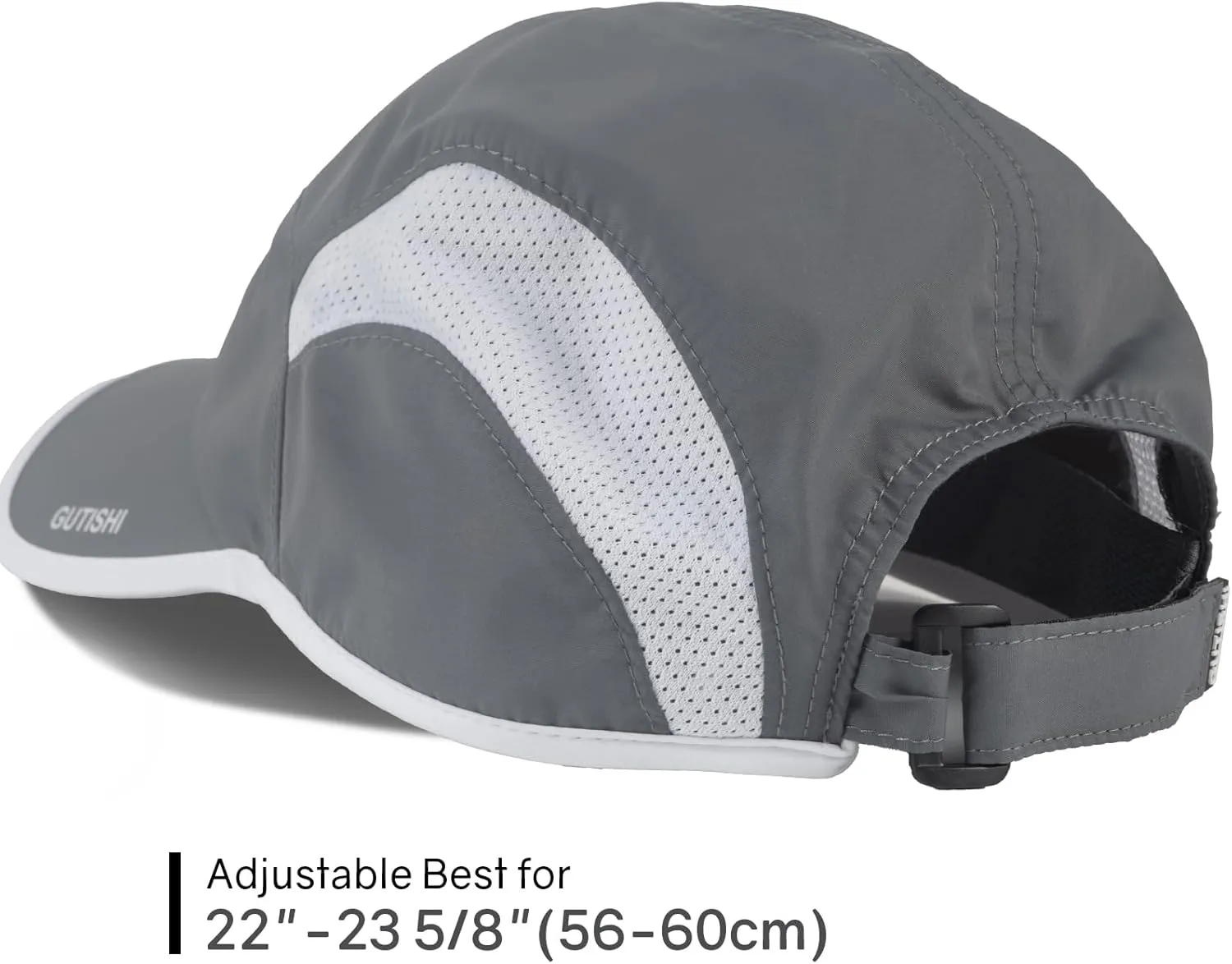 Quick Dry Running Hat Adjustable Cooling Baseball Hat Breathable Sport Cap Reflective UPF 50  Run Hats for Womens Men