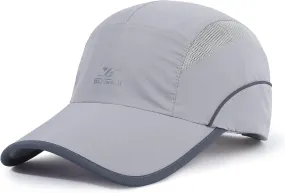 Running Hat Mesh Sports Cap Lightweight Quick Drying Runner Cap for Men Women