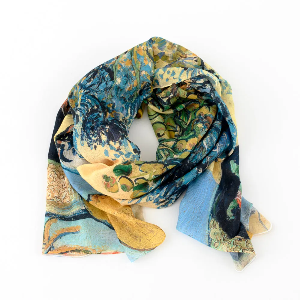 Van Gogh "Still Life" scarf