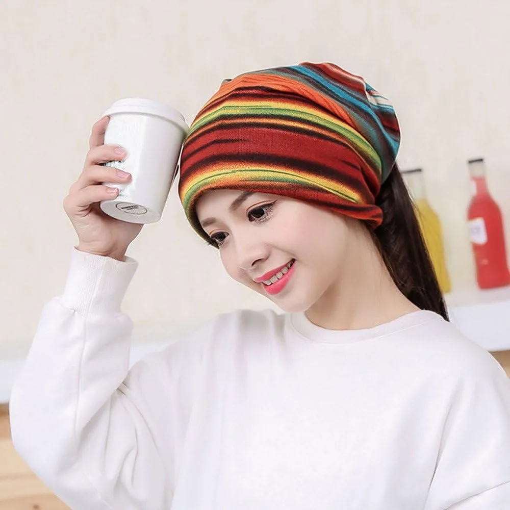 Winter Womens Beanie Hat Satin Lined Pompom Beanie Hat for Women Winter Warm Knit Hats