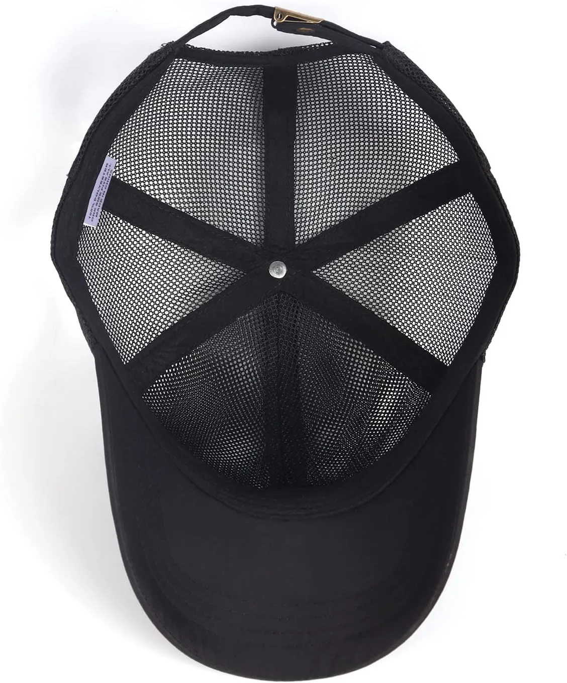 Zylioo XXL Oversize Baseball Mesh Cap,Breathable Cool Running Hat,Adjustable Summer Caps for Big Heads 21.5"-25.5"
